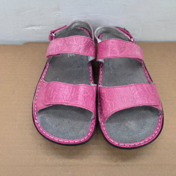 ALEGRIA KARMEN PINK LEATHER WOMEN'S SANDALS SIZE 39 (EUR) Sz 9 - Picture 2 of 15